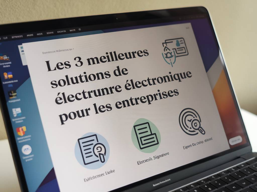 Les 3 meilleures solutions de signature électronique pour les entreprises